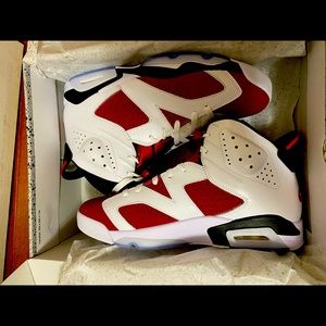 BNIB Retro 6 Carmine